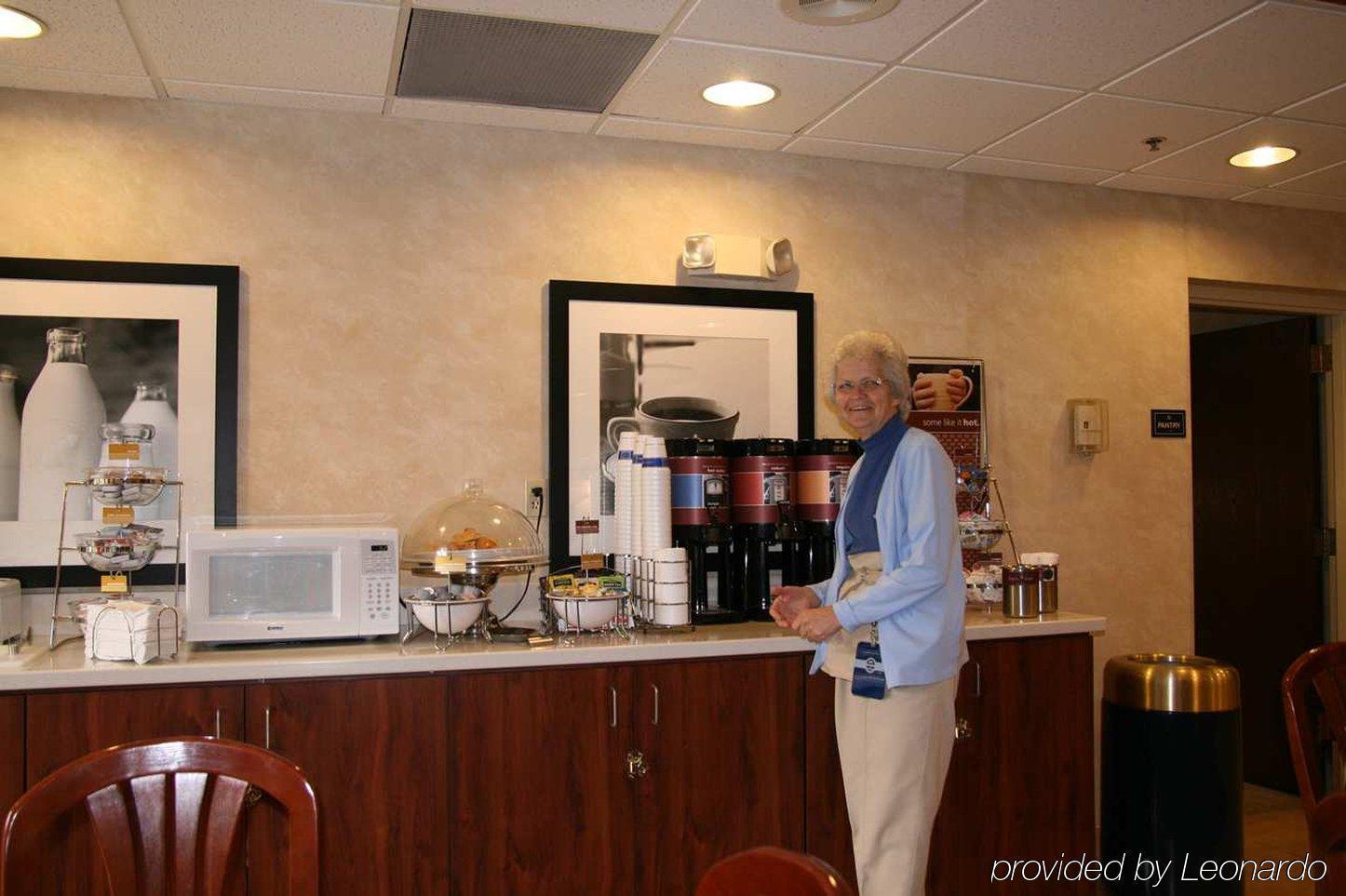 Hampton Inn Abingdon Restoran foto